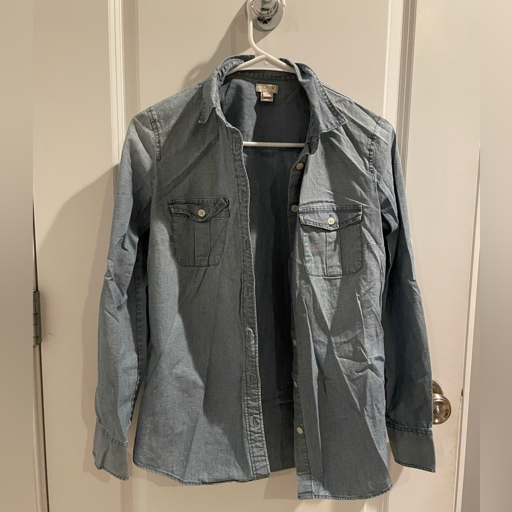 J.Crew Denim like Button Down